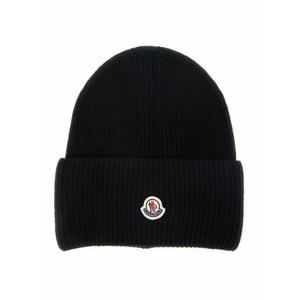 [MONCLER] 라프리마 여성 모자 3B00032M1241 999 블랙 /14