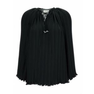 [LANVIN] 라프리마 여성 블라우스 RWTO0001 590410 블랙 /14