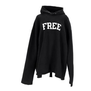 발렌시아가 탑 661711TKVD41070 Black