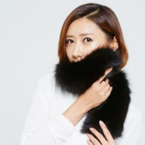 [르메주아] 르메주아 여우 목도리 (다크 브라운)
