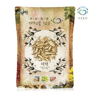 푸른들판  건조 더덕 500g 더덕뿌리 차 깐더덕 말린더덕
