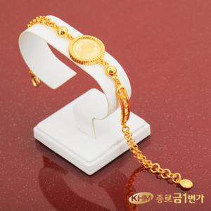 팔찌 순금24K 주얼리 18.75g 엘리자베스2