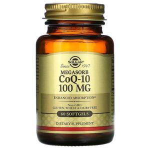 미국직구 Solgar 솔가 메가소브 코큐텐 100mg 60소프트젤