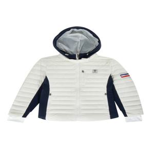 [PIGC] 여성 사이바 배색 점퍼 아이보리 (LFC640461)