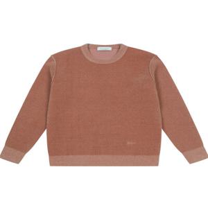 [프랑코페라로] 베이직 라운드 스웨터 라이트오렌지 (ASC240265)