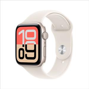 Apple [1차예약ㅣ9/19 배송] 애플워치 SE 3 44mm , GPS (스타라이트 알루미늄 , 스타라이트 스포츠 밴드 , M/L)-[MEHJ4KH/A]