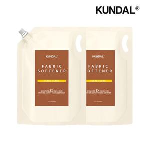 쿤달 쿤달 시그니처 3배 초고농축 리치 퍼퓸 엑스퍼트 섬유유연제 리필팩 일랑일랑 2.7L x2개