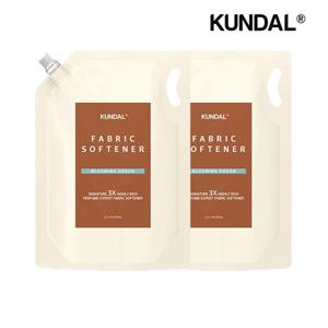 쿤달 쿤달 시그니처 3배 초고농축 리치 퍼퓸 엑스퍼트 섬유유연제 리필팩 블루밍도손 2.7L x2개