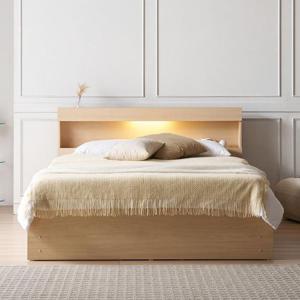 슬립스토아 슬립스토아 호텔 풀리토 LED 수납 침대 프레임 Q/K공용(퀸킹공용)