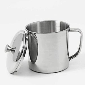 조르지오 캠핑 뚜껑 스텐컵 900ml 등산 맥주잔 휴대용 등산용컵