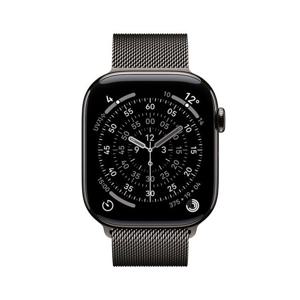 Apple 애플워치 11 46mm, GPS + Cellular (슬레이트 티타늄, 슬레이트 밀레니즈 루프, M/L) - [MFD44KH/A]