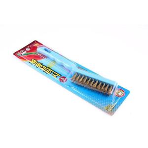 엄지척 황동 브러쉬 (소) K-1804 황동솔 부러쉬 녹제거 쇠솔 철솔 철브