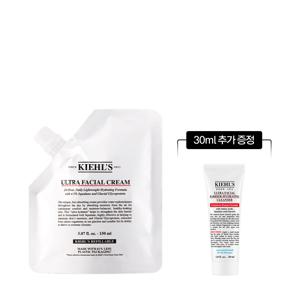 [9] 키엘 수분크림 리필파우치 150ml 세트 (+NEW 클렌저 30ml 증정)