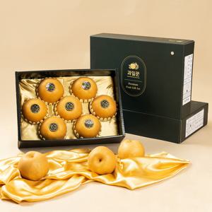 [과일꾼]보자기동봉 나주배 선물세트 특품 3호(7.5kg 5-8과)