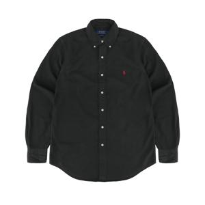 폴로 랄프로렌 클래식핏 가먼트다이 옥스포드 셔츠 블랙(PO-MS7)