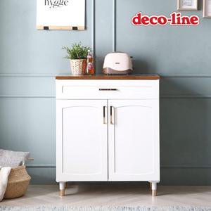 데코라인 코넬 르네 800 골드 서랍 주방 수납장 DGJ042