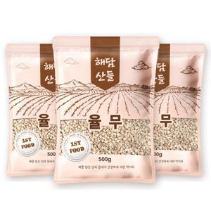 국산 율무 500g x 3봉 l 율무쌀 잡곡 l 지퍼팩 소포장
