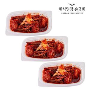 한식명장 송금희 반찬 국내산 양념게장 300g x 3개