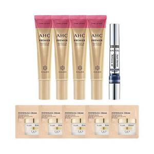 AHC 아이크림 시즌12 40ml x4 + 쟈스 닥터 4X 기미 앰플 8.5ml + 샘플 5매