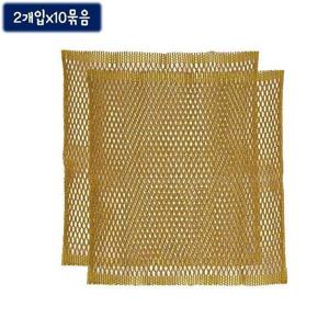 비닐랩 망사 수세미-약25x25cm 2매입 10개묶음 주방설거지 업소용랩 HWDBDDA8