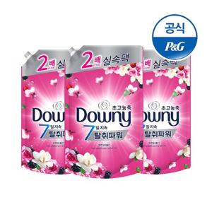 다우니 초고농축 섬유유연제 탈취파워 목련과베리 1.6Lx3개
