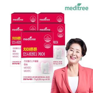 메디트리 치아튼튼 인사 덴티 케어 5박스 (10개월분) 잇몸케어