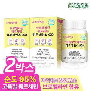 드림이음 브로멜라인 퀘르세틴 파인애플 효소 하루 밸런스 600 2개월분
