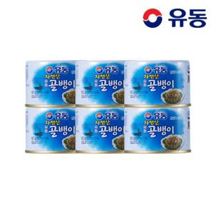 [유동] 자연산골뱅이 140g 6개 +골뱅이 무침양념 70g x2개