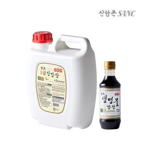 [신앙촌] 양조간장 집밥요리 6호(1급 진간장 4.2L×1,생명물간장 500mL×1)