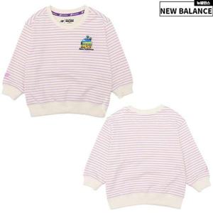 [뉴발란스]키즈 ESSENTIAL 스트라이프 맨투맨 NK9CD1102U-70
