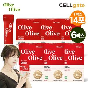 [스페인_6박스] 서정희 pick 엑스트라버진 스틱형 올리브오일 8g x 14포