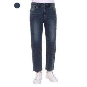 [게스]남성 MBL톤 LOOSE CROP STRAIGHT BRUSHED JEAN KO4D01C3