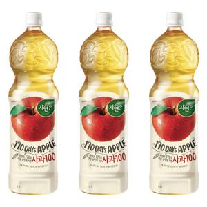웅진 자연은 사과 1.5L x 12페트 과일음료