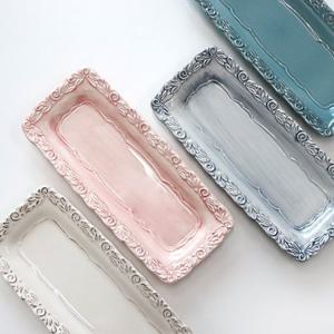 메세라미카 디너 디저트 티에라 줄리엣 블루 직사각접시 29.6cm (4 color)