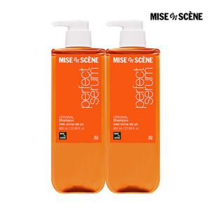 [NEW] 미쟝센 퍼펙트 세럼 샴푸/ 컨디셔너 680ml 2입(옵션)