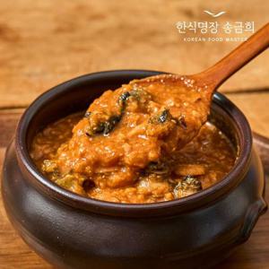 한식명장 송금희 반찬 국내산 우렁강된장 500g