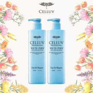[파격가]CELLUV 셀럽 PDRN 샴푸-대용량2개(뮤게향)