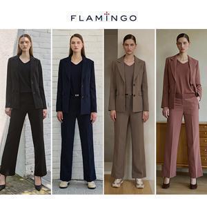 [후라밍고] 25FW 세레모니 어텀 수트 셋업 4PCS (자켓+팬츠+캡슬리브니트+벨트)