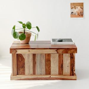마켓비 NATURALTRUNK 수납스툴 시샴나무