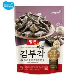 [동원]양반 마늘김부각 50g x 16개