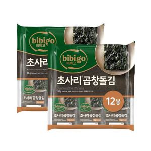 [CJ]비비고 초사리곱창돌김 (5gx12ea) x2개