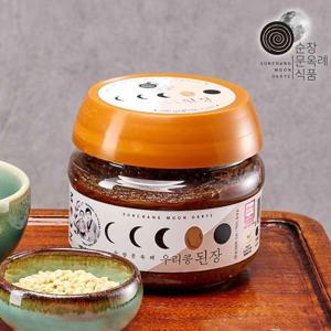 100% 우리콩 된장 500g PET용기 순창문옥례식품