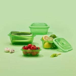 2+1 로이첸 신선하게 보존 밀폐용기 1450ml 전자레인지 냉동 냉장 보관용기