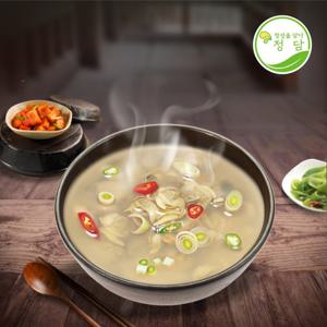 시원하고 깊은 국내산 정담 동죽 조개국 500g x 10팩