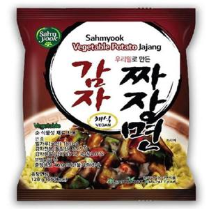 [JH763645_52EK]감자라면 채식 감자짜장라면(128g) 8봉