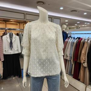 [베스띠벨리]벌룬슬리브글리터블라우스BIBAE2437IV_BP
