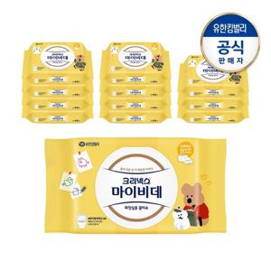 크리넥스 마이비데 키즈 다이노탱 40매X12팩