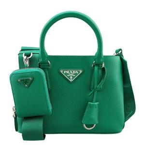 [프라다]22FW 1BA296 NZV F0458 갤러리아 마이크로 멀티 파우치 숄더백 망고