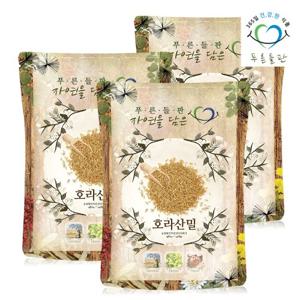 [푸른들판] 캐나다산 호라산밀 고대 곡물 쌀 1.5kgx3봉