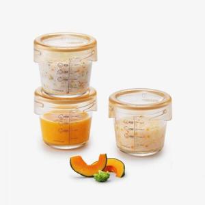 락앤락 리틀럽 더편한 이유식용기 280ml 3P (베이지)